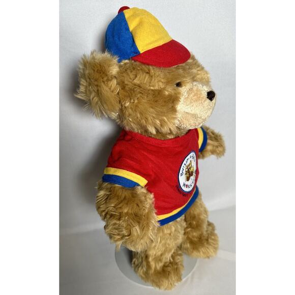Build-a-Bear Original Retired Brown Bear With Hat RARE - Picture 2 of 9